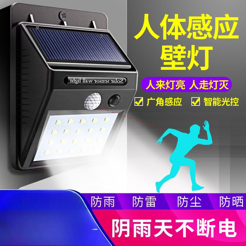 Solarna lampa ścienna z czujni – Home Security Outdoor recenzja i cena
