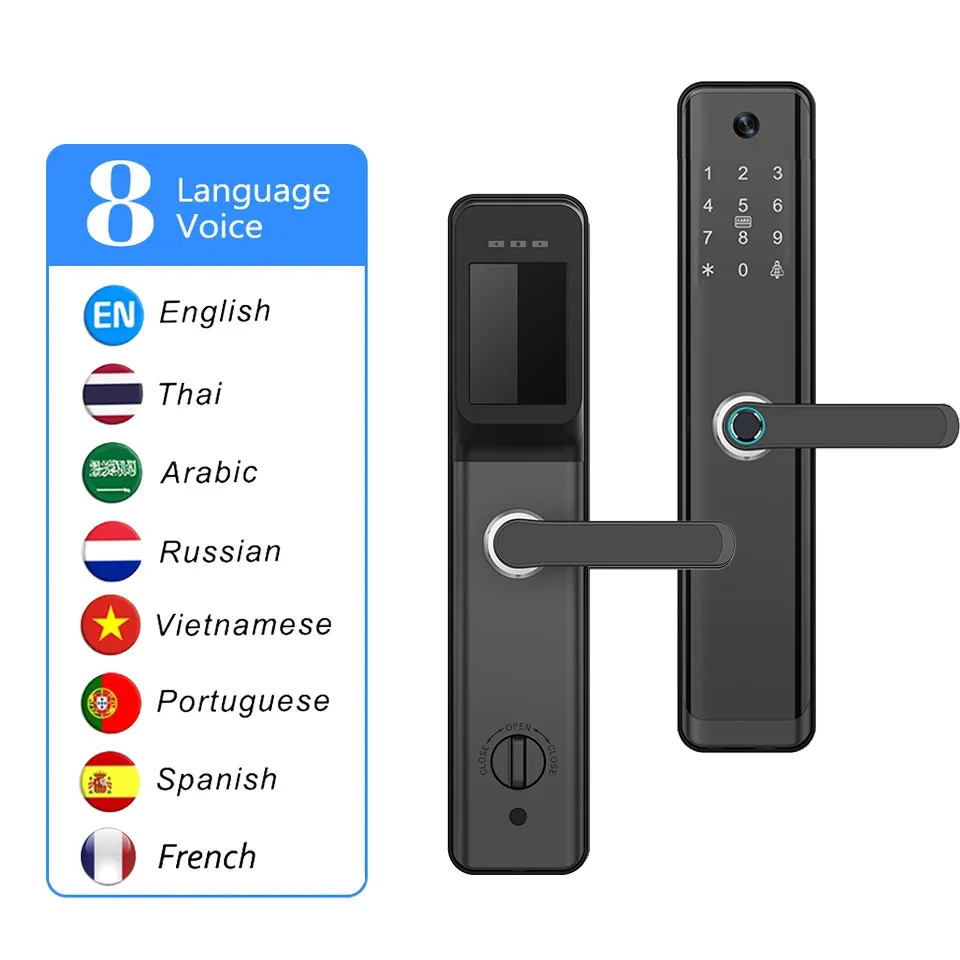 Inteligentny zamek do drzwi Sm – Home Security Features recenzja i cena