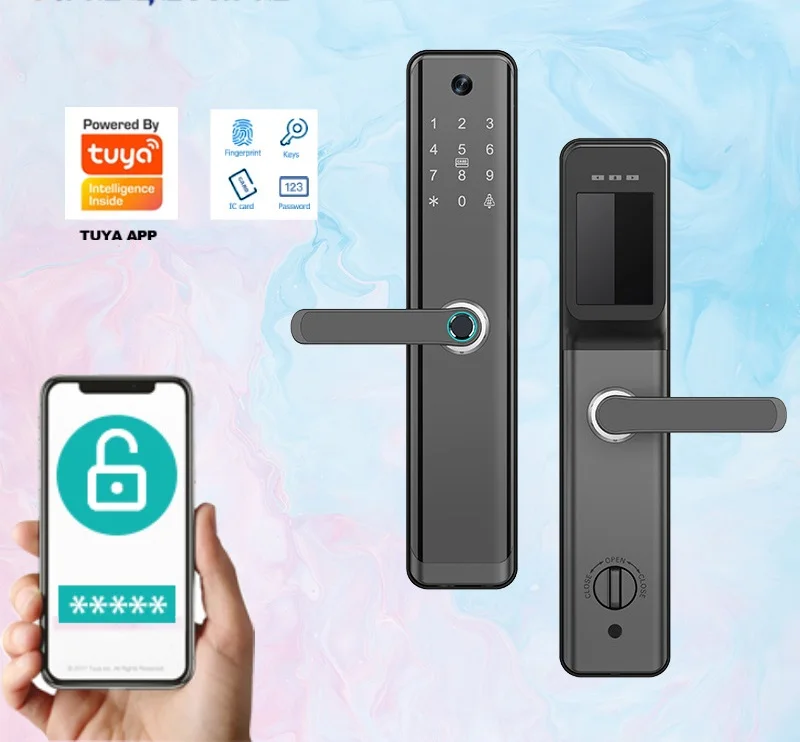 Inteligentny zamek do drzwi Sm – Home Security Features recenzja i cena