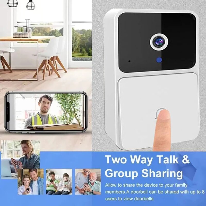 Bezprzewodowy wideodomofon WiF – Home Security Features recenzja i cena