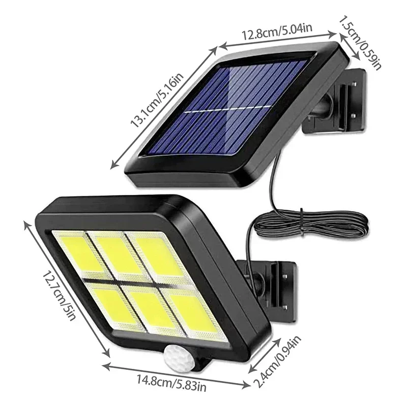 Lampa solarna LED naścienna z  – Home Security Flood Lights recenzja i cena