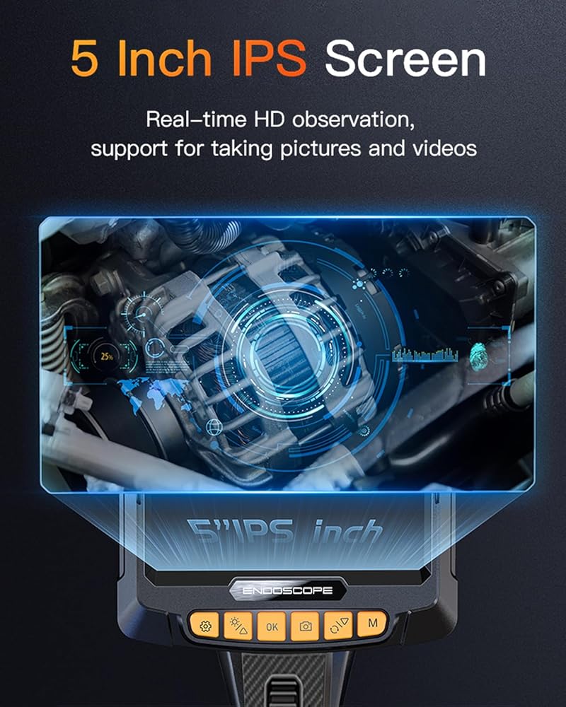 360° Przemysłowa kamera endosk – Home Security And Cameras recenzja i cena