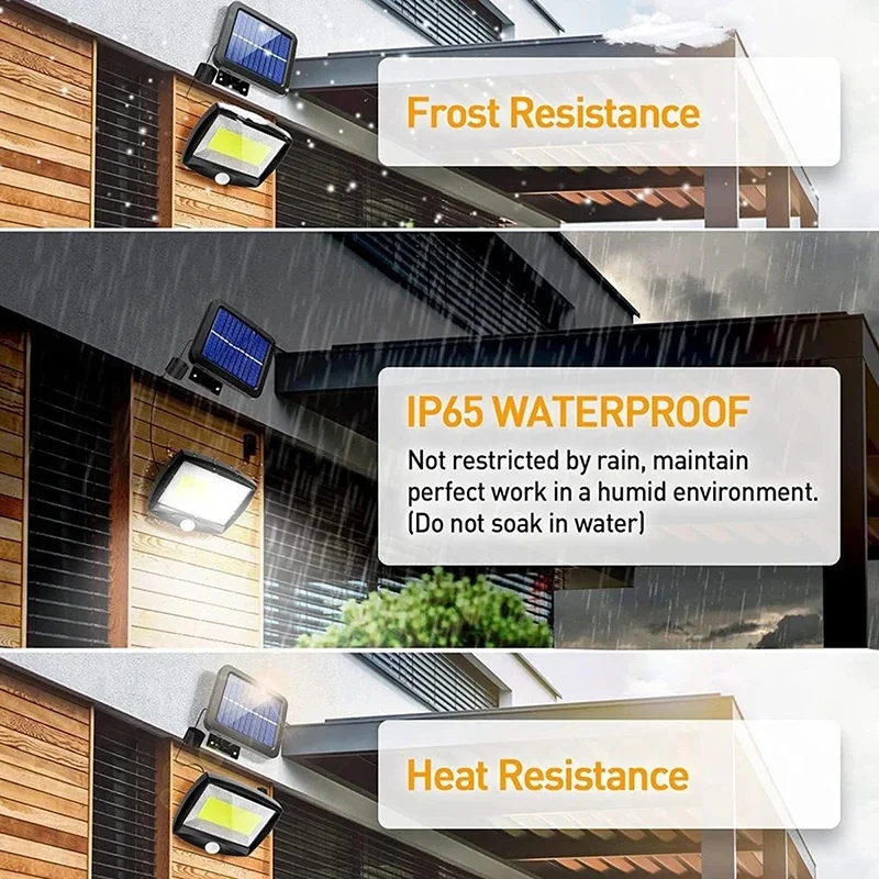 Lampa solarna LED naścienna z  – Home Security Flood Lights recenzja i cena