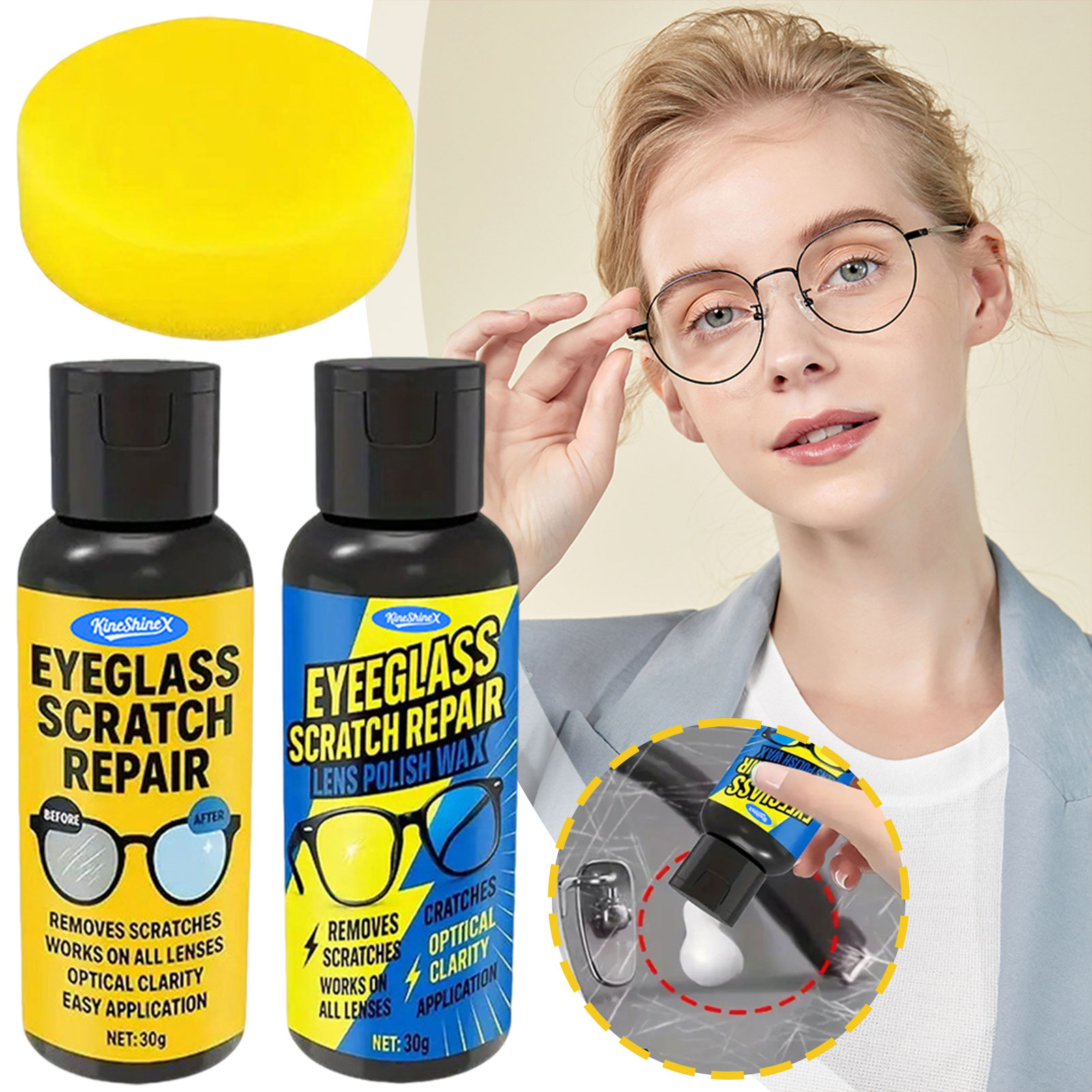 30g Środek do usuwania zarysow – Glass Break Detector recenzja i cena