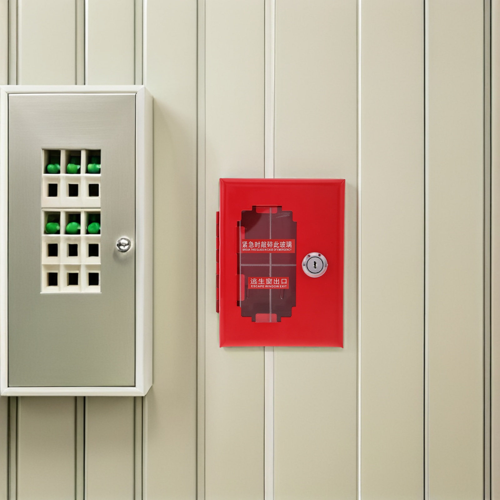 Metalowy montowany na ścianie  – Home Security Key Box recenzja i cena